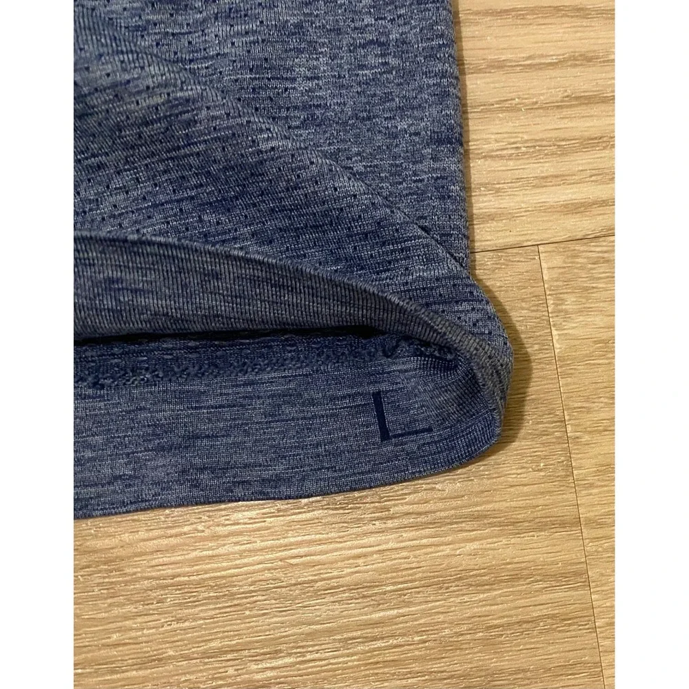 Lululemon Metal Vent Tech Short Sleeve T‎ Shirt Mens L Blue Athleisure Gorpcore